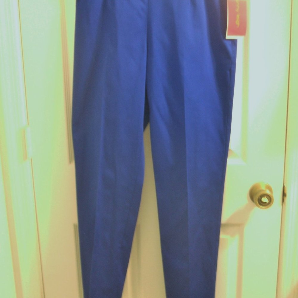 SUNNY LEIGH COBALT BLUE PANTS SZ 6 NWT